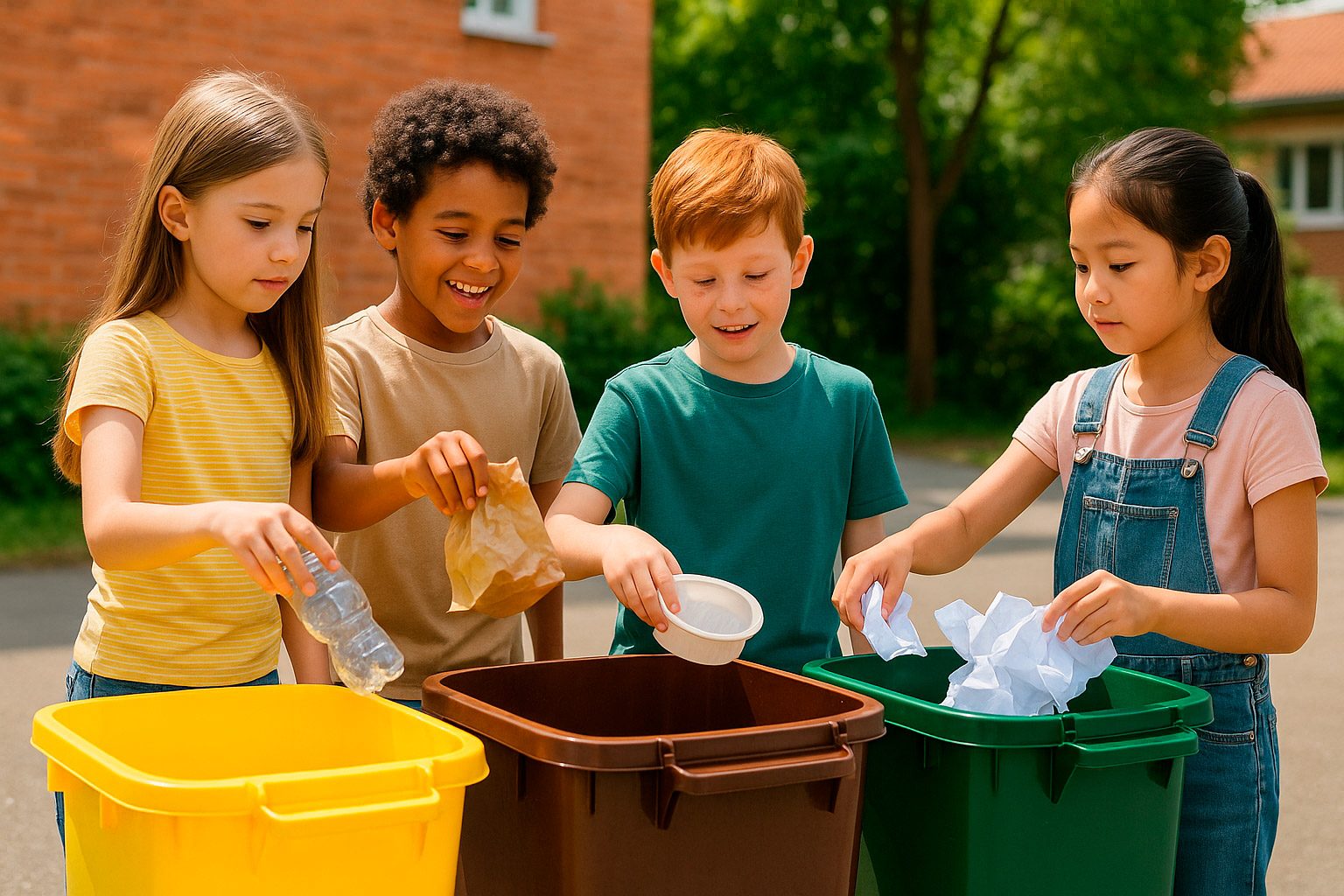 Apprendre le Tri des Déchets aux Enfants